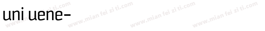 uni uene字体转换
